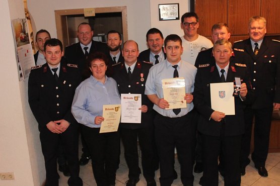 Jahreshauptversammlung der Freiwilligen Feuerwehr Sundhausen (Foto: Pressestelle Stadt Nordhausen) Jahreshauptversammlung der Freiwilligen Feuerwehr Sundhausen (Foto: Pressestelle Stadt Nordhausen)