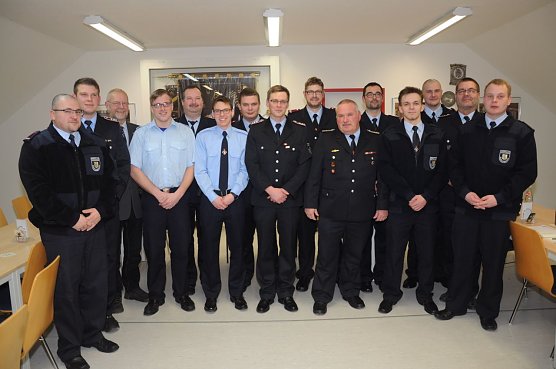 Bleicherodes Freiwillige Feuerwehr lie&szlig; das vergangene Jahr Revue passieren (Foto: Martina Ernst)