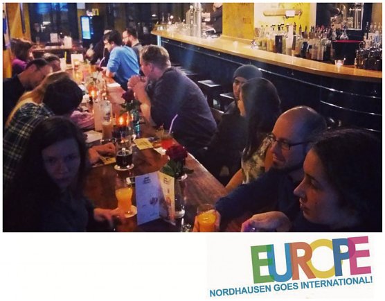 Der Deutsch-Englische Stammtsich traf sich gestern zum ersten Mal im neuen Jahr (Foto: Europa Service Nordth&uuml;ringen)