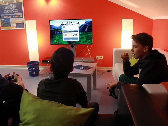 erster Minecraft-Abend im Nordh&auml;user Kreisjugendring (Foto: Kreisjugendring Nordhausen e.V.)