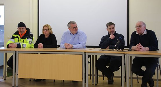 Pressegespräch zum Erdfall (Foto: nnz) Pressegespräch zum Erdfall (Foto: nnz)