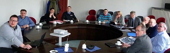 Krisensitzung im Landratsamt (Foto: J. Piper)