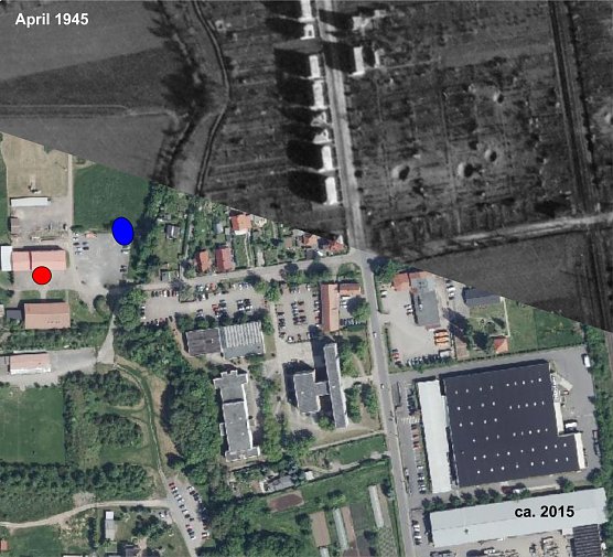 Vergleich zwischen Gegenwart und 1945 (Foto: Archiv Iffland)