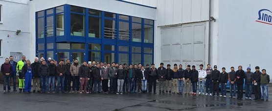 &Uuml;ber Chancen informiert (Foto: SINOI)