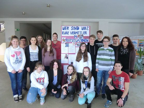 Streitschlichter am Bleicher&ouml;der Schiller-Gymnasium (Foto: Friedrich-Schiller Gymnasium Bleicherode)