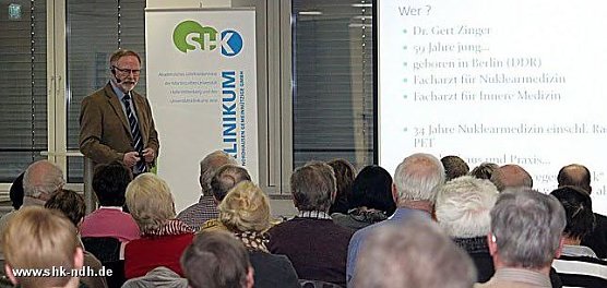 Vortrag im Klinikum (Foto: S&uuml;dharz Klinikum)