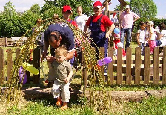 Spielplatz erweitert (Foto: Hahnemann)