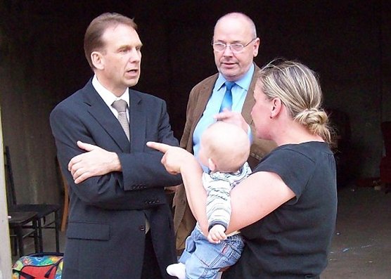 Der "Chef" in Nordhausen (Foto: J. Wiethoff)