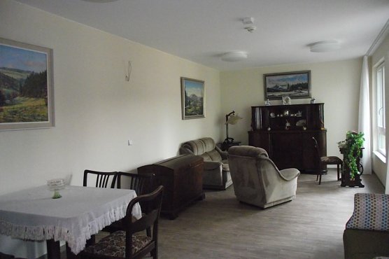 In der sogenannten guten alten Stube, wie sie fr&uuml;her eingerichtet war. (Foto: Kurt Frank)