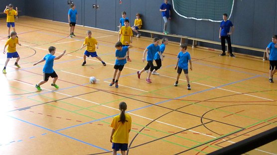 Mit starker Leistung kam die Ilfelder Grundschule auf Platz 13 im Landesfinale (Foto: E. Fischer)