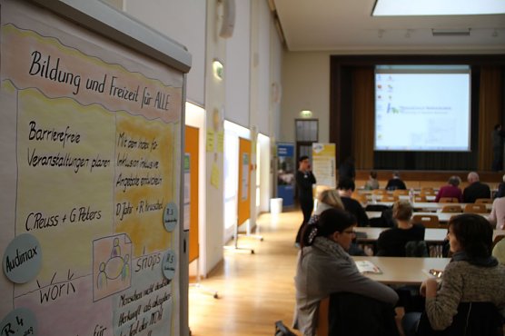 Fachtag zur Inklusion an der Nordh&auml;user Hochschule (Foto: Angelo Glashagel)