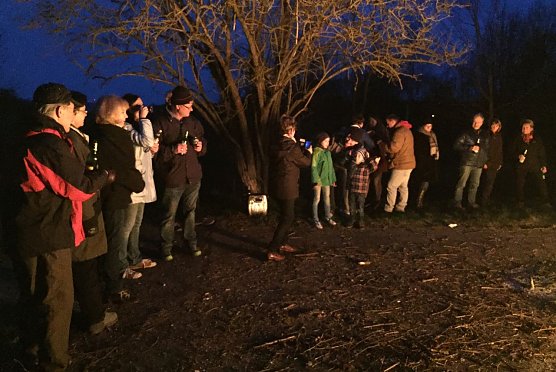 Osterfeuer (Foto: Holzapfel)