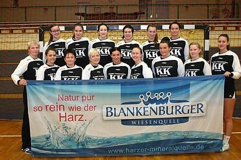 Mit dem neuen Sponsor soll es auch sportliche noch besser laufen - die NSV Damen werden jetzt von einem Wasserhersteller unterst&uuml;tzt (Foto: NSV Nordhausen)