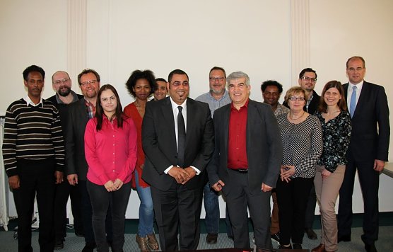 Dem neuen Integrationsbeirat des Landkreises geh&ouml;ren Vertreter aus Deutschland und sechs weiteren Nationen an (Foto: Jessica Pieper)