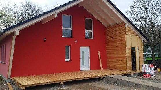 Er&ouml;ffnung der Bungalows (Foto: Ferienpark Feuerkuppe)