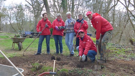 Jubiläumsaktion der Kreissparkasse Nordhausen im Park Hohenrode (Foto: Kreissparkasse Nordhausen) Jubiläumsaktion der Kreissparkasse Nordhausen im Park Hohenrode (Foto: Kreissparkasse Nordhausen)