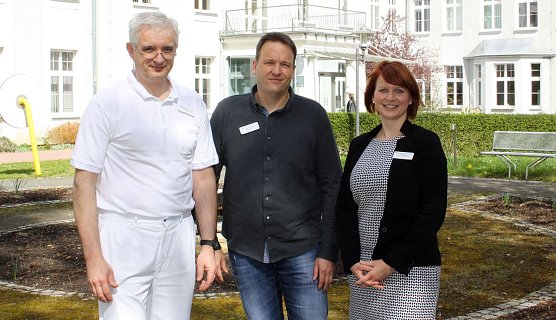 Von links: Kohler, Eckebrecht, Naumann (Foto: Helios Bleicherode)
