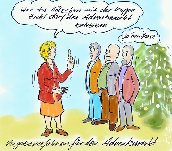 Karikatur (Foto: Martin H&ouml;fer)