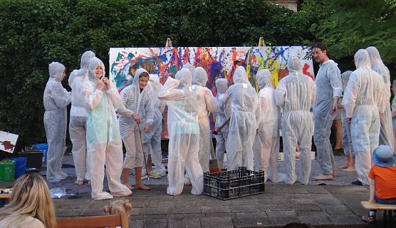 action painting (Foto: JKS)