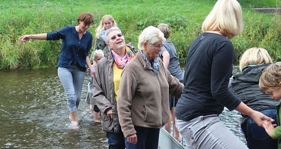 Zeit zum Anwassern an der Zorge (Foto: Angelo Glashagel)