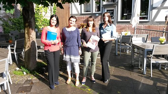 Vergangenen Donnerstag empfing der Europa-Service Nordth&uuml;ringen (ESN) Besuch von der Sprachschule Carlos V aus Spanien (Foto: Europa Service Nordth&uuml;ringen)