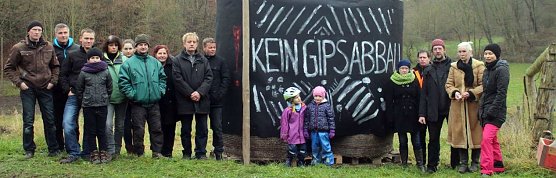 Erster Erfolg f&uuml;r die Abbaugegner (Foto: privat)