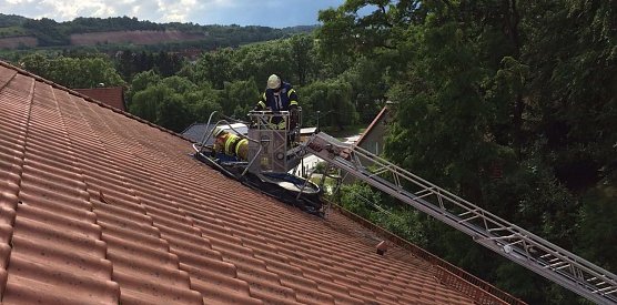Hilfe von der Feuerwehr (Foto: privat)