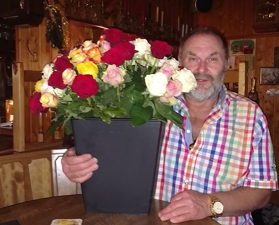 Eberhardt feierte 65. Geburtstag (Foto: Peter Blei)