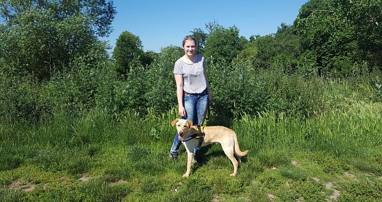 Tessa sagt Danke (Foto: privat)