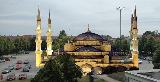 Moschee in Nordhausen (Foto: Fotomontage: Peter Blei)