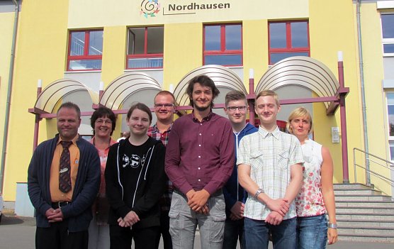 Ausbildungsbeginn bei den Stadtwerken (Foto: Stadtwerke Nordhausen)