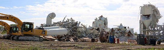 Bis Oktober ist alles verschwunden (Foto: S. Schedwill)