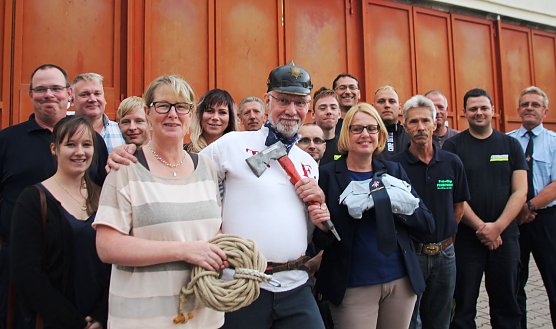 Ehrung f&uuml;r Krauth (Foto: P. Grabe, Pressestelle Rathaus)