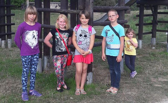 Klettterger&uuml;st "erobert" (Foto: I. Schreiber)