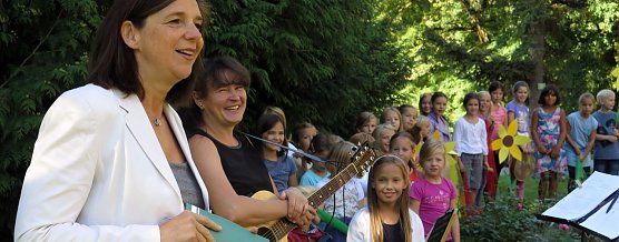 Katrin G&ouml;ring-Eckardt zu Gast im Park Hohenrode (Foto: nnz)