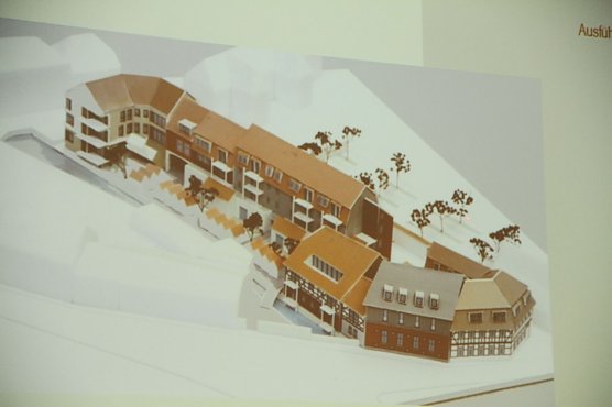 Der erste Bauabschnitt der Sch&auml;rfgasse ist so gut wie beendet (Foto: Angelo Glashagel)