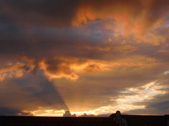 Sonnenuntergang (Foto: B. Thielbeer)