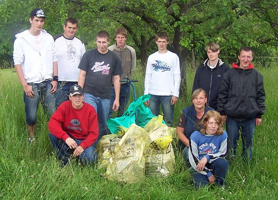 Aufgesammelt (Foto: pln)
