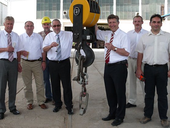 Per Knopfdruck eingeweiht (Foto: HABAU)