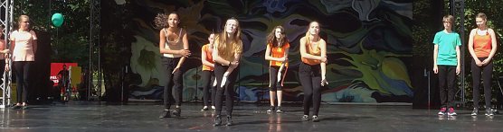 Taimba beim Theaterfest 2016 (Foto: privat)