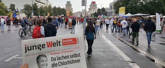 Protest in Berlin (Foto: nnz)