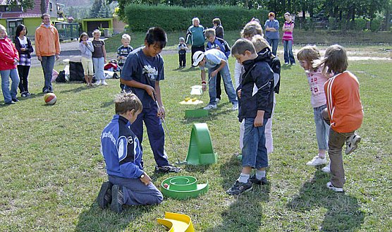 Minigolf Zuhause (Foto: SVB)