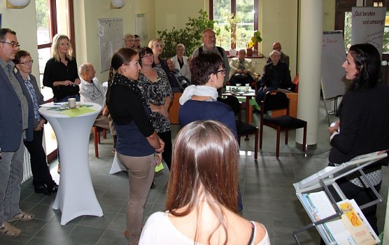 Seit der Er&ouml;ffnung des Pflegest&uuml;tzpunkts im September 2011 haben die beiden Mitarbeiterinnen rund 2.800 Gespr&auml;che gef&uuml;hrt und zu mehr als 150 Veranstaltungen und Vortr&auml;gen im gesamten Landkreis eingeladen.  (Foto: Pressestelle Landratsamt Nordhausen)