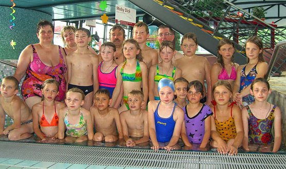 Besuch im Badehaus (Foto: Wernsdorf)