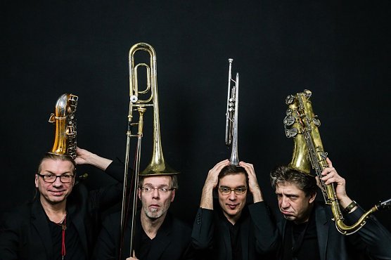 Die "Fun Horns" feiern zum 33. Nordh&auml;user Jazzfest ihr ganz eigenes B&uuml;hnenjubil&auml;um (Foto: Jazzclub Nordhausen)