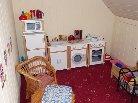 Eine neue Puppenk&uuml;che f&uuml;r die Kinder der  Hohensteiner Burgspatzen (Foto: Denise Kindling)