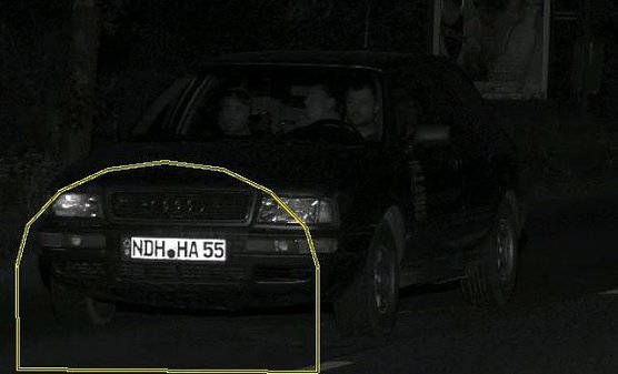 Kennzeichen gestohlen (Foto: Polizei)