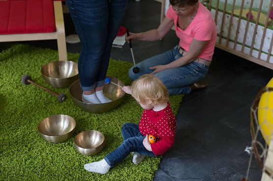 Die "Fr&uuml;hen Hilfen" &ouml;ffneten ihre T&uuml;ren (Foto: Susanne Hoche)