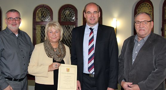 Landrat und Beigeordnete (Foto: J. Piper)