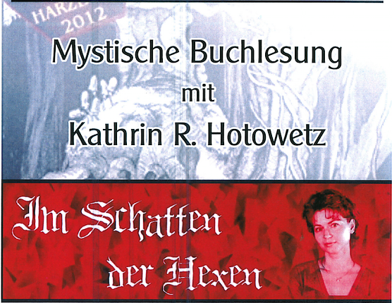 Im Schatten der Hexen - Buchlesung mit Kathrin Hotowetz in Neustadt (Foto: Harzklub) Im Schatten der Hexen - Buchlesung mit Kathrin Hotowetz in Neustadt (Foto: Harzklub)